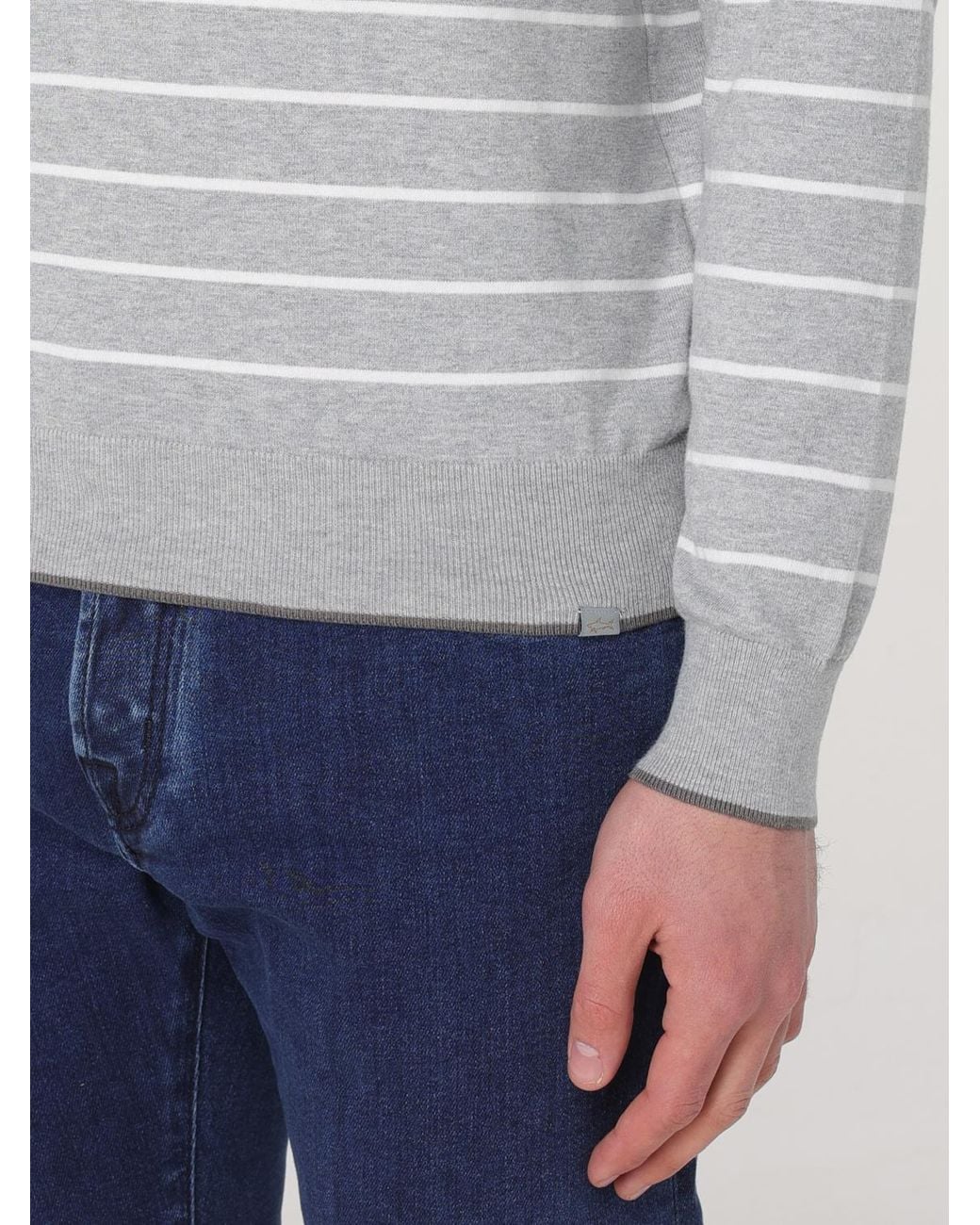 Paul & Shark Gray Paul &Amp Shark Jumper for men
