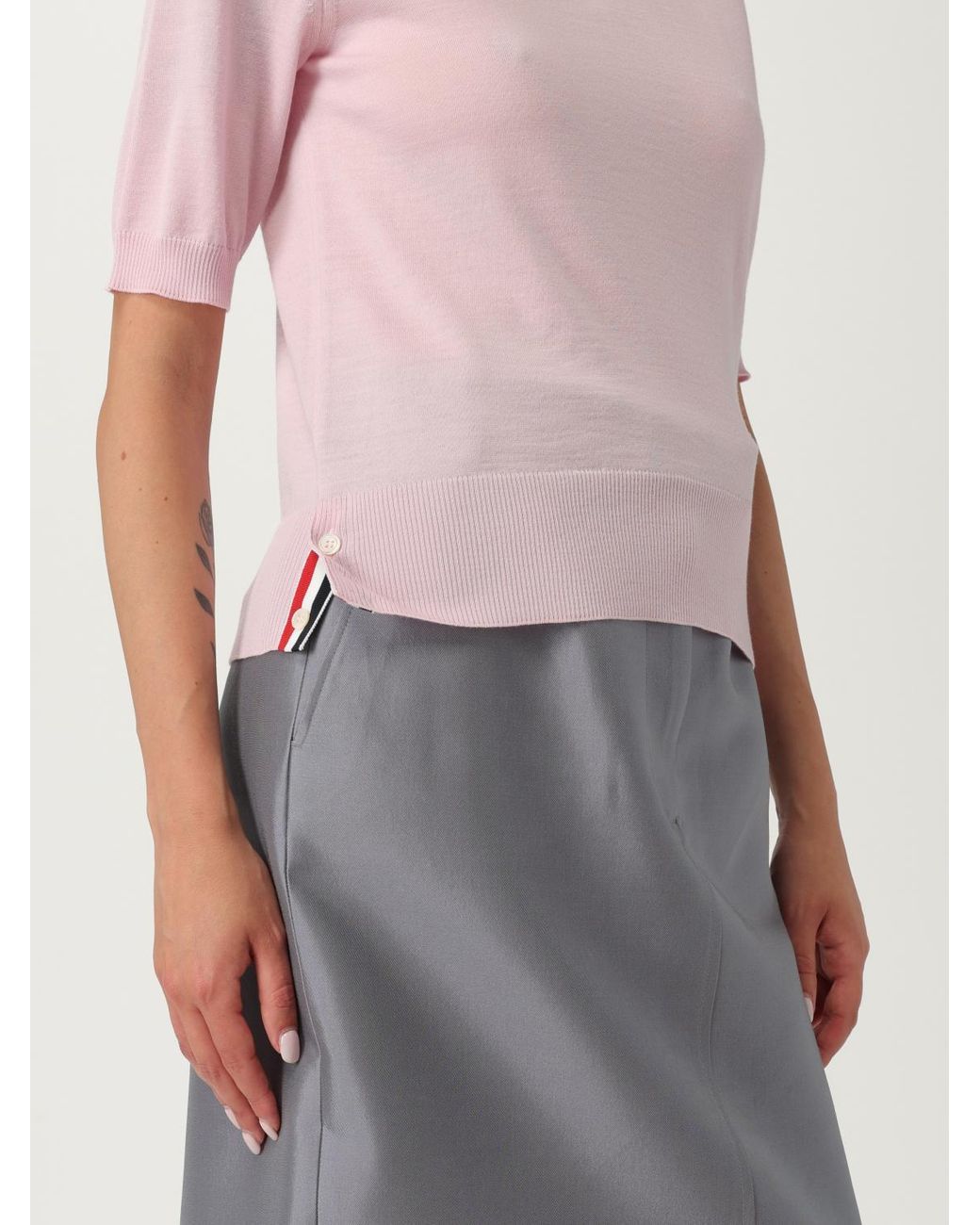 Thom Browne Pink Sweater