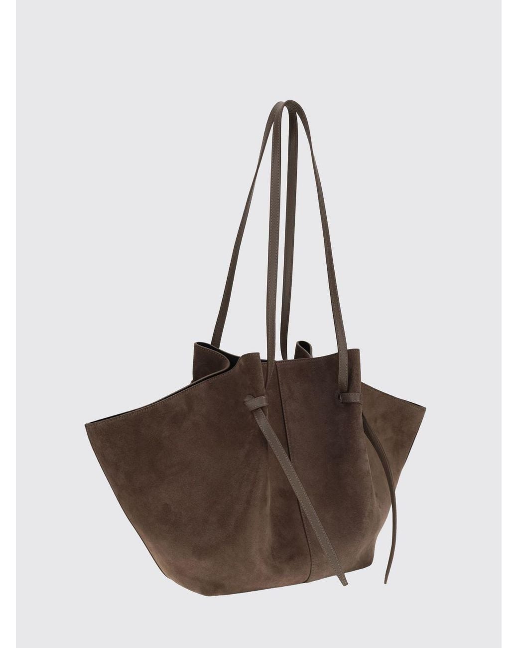 Yuzefi Brown Medium Mochi Shoulder Bag