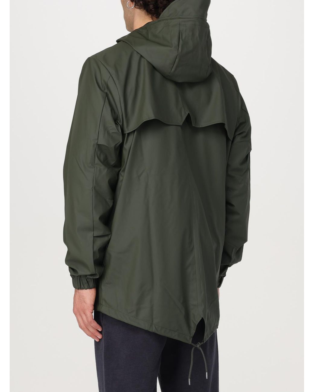 Rains Green Jacket for men