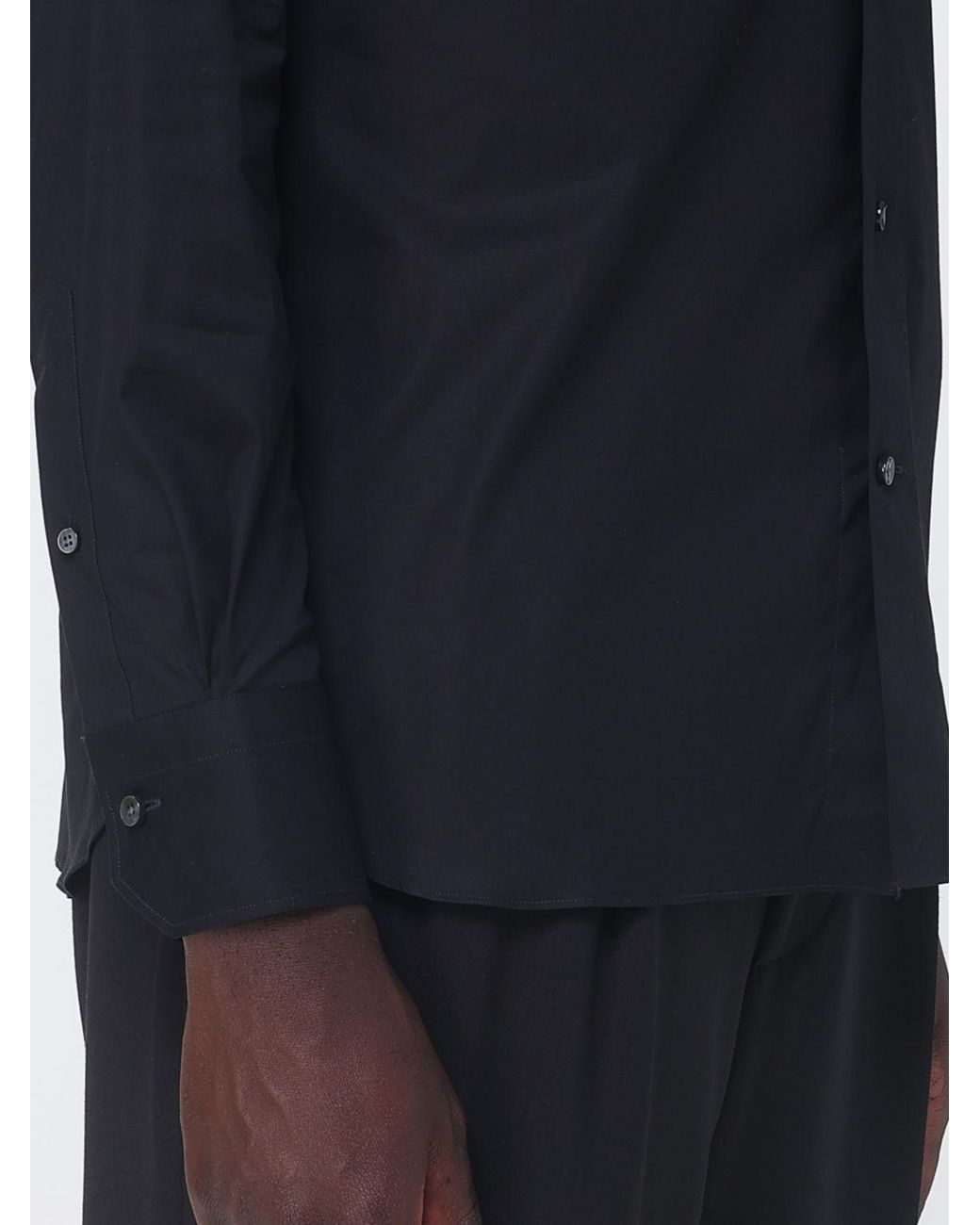 Zegna Blue Classic Cotton Shirt for men