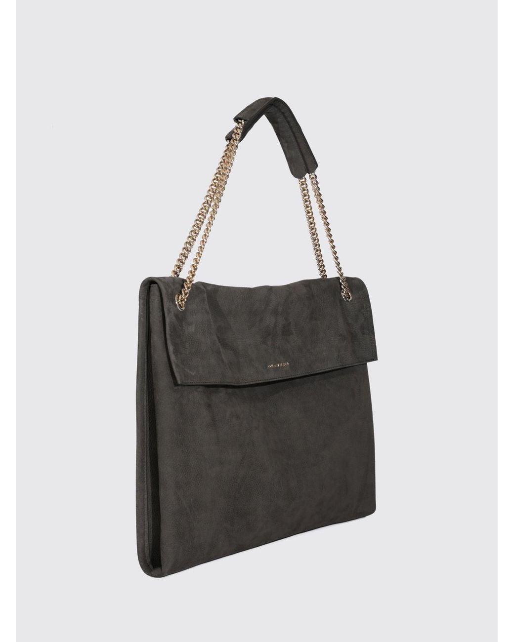 Orciani Black Large Venus Shoulder Bag
