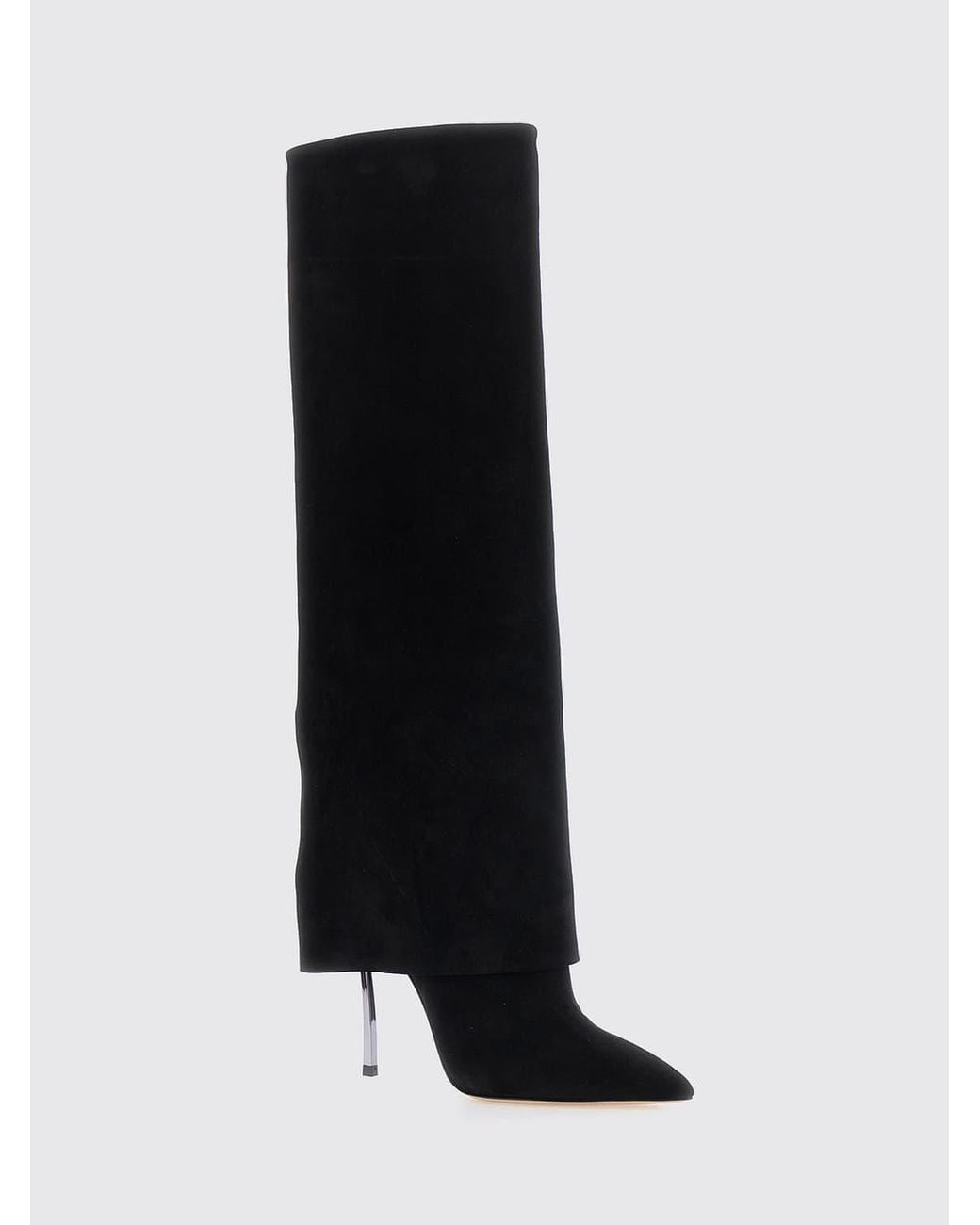 Casadei Black Flat Ankle Boot