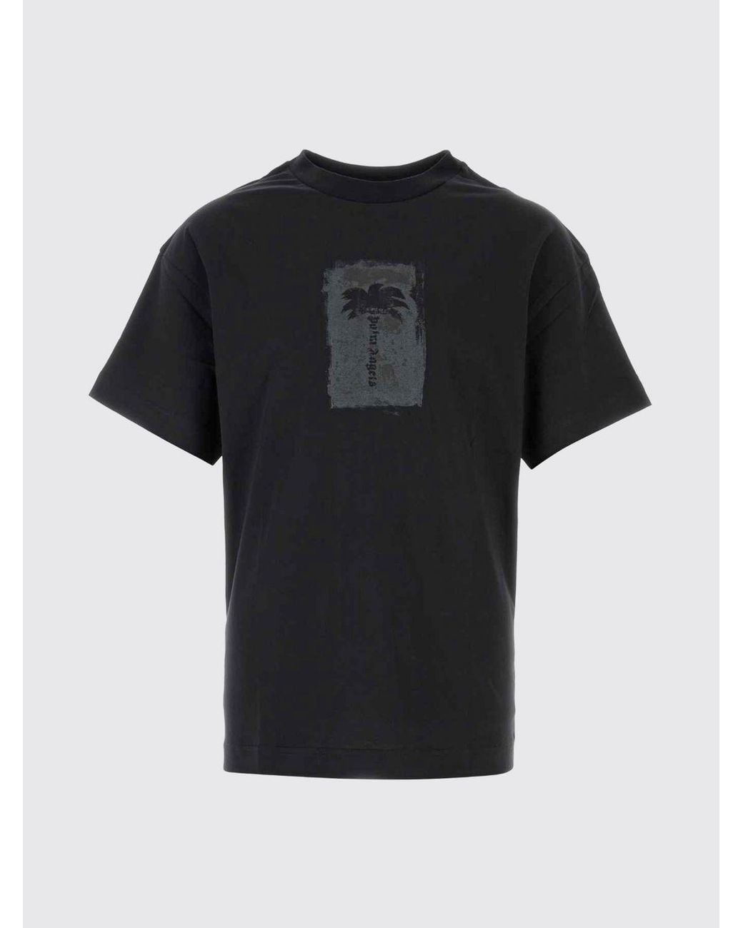 Palm Angels Black T-Shirt for men