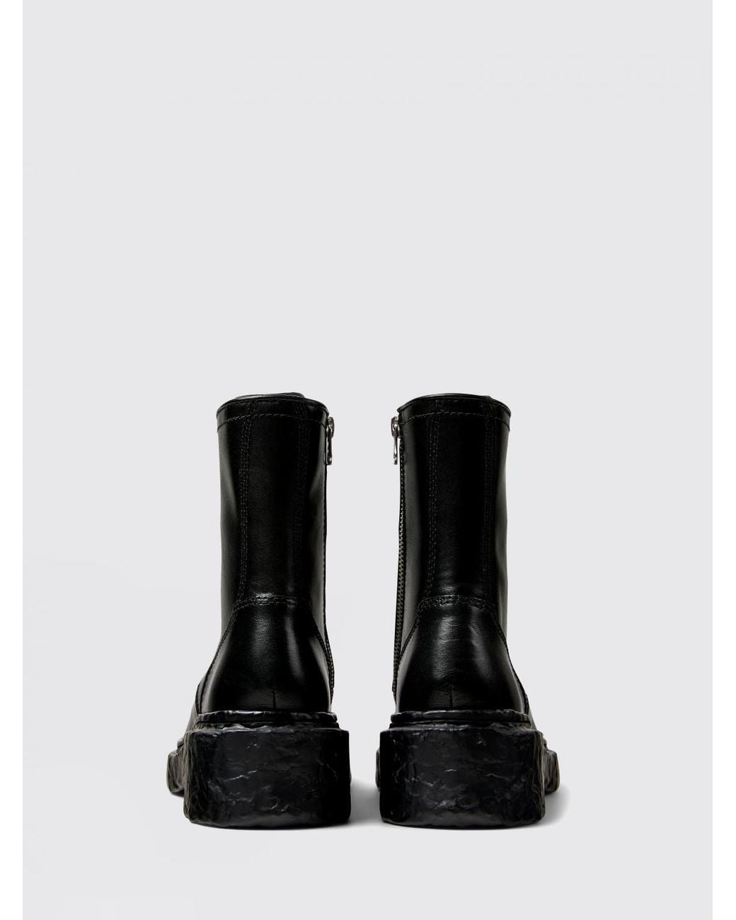 CAMPERLAB Black Vamonos Leather Ankle Boot for men