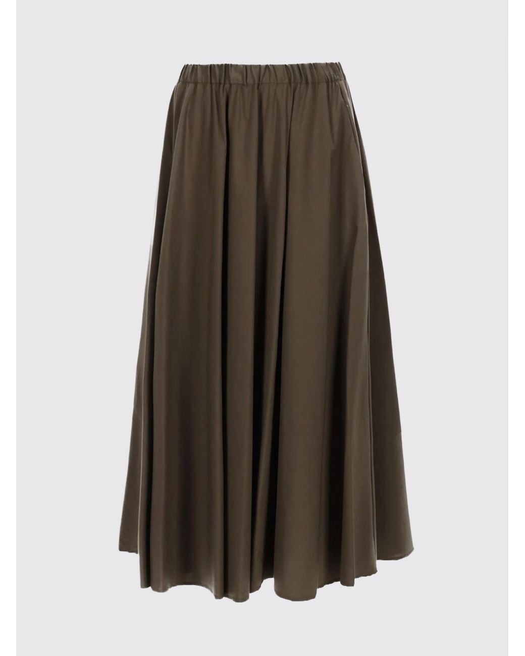 Aspesi Brown Cotton Skirt