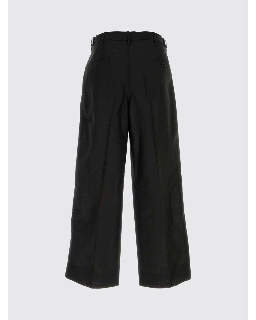 Lemaire Black Pants for men