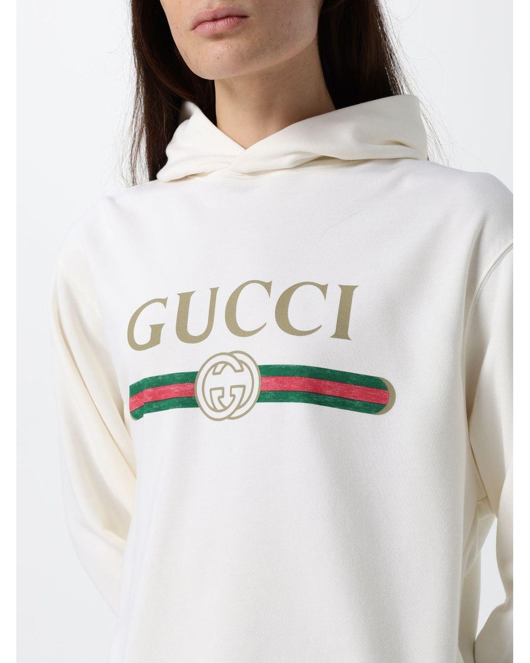Gucci White Sweatshirt