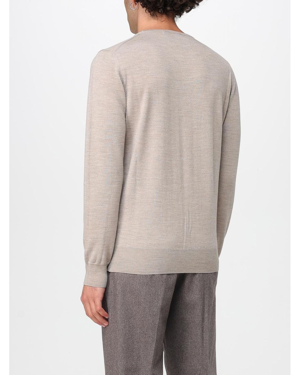 Brooksfield Gray Jumper for men