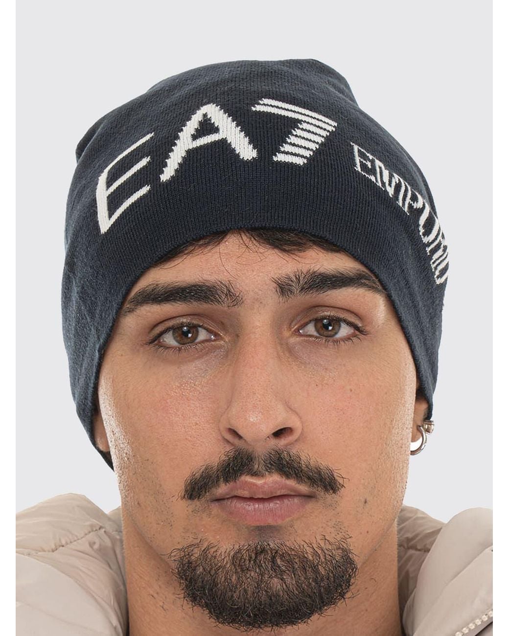EA7 Blue Hat for men