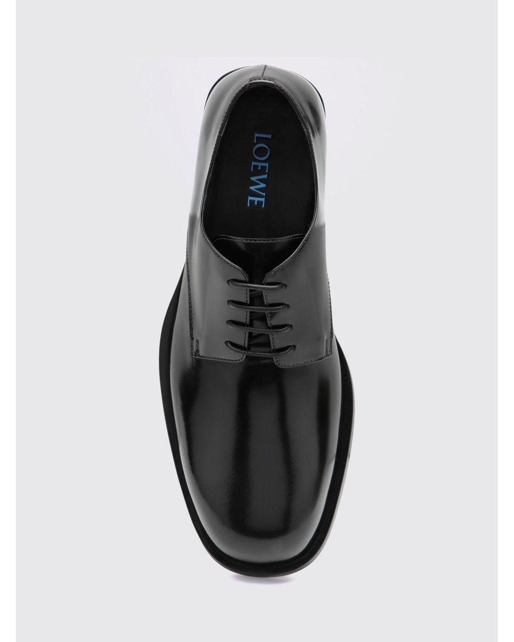 Loewe White Bobine Derby Shoes for men