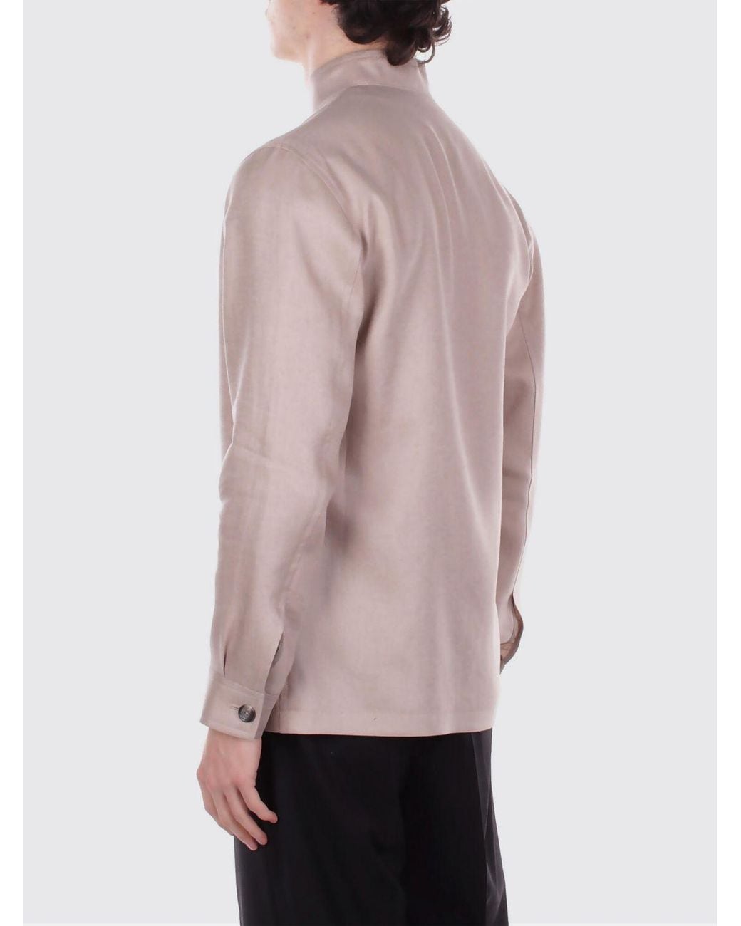 Tagliatore Pink Jacket Gklein340021 Et818 Jacket Medium Turtleneck for men