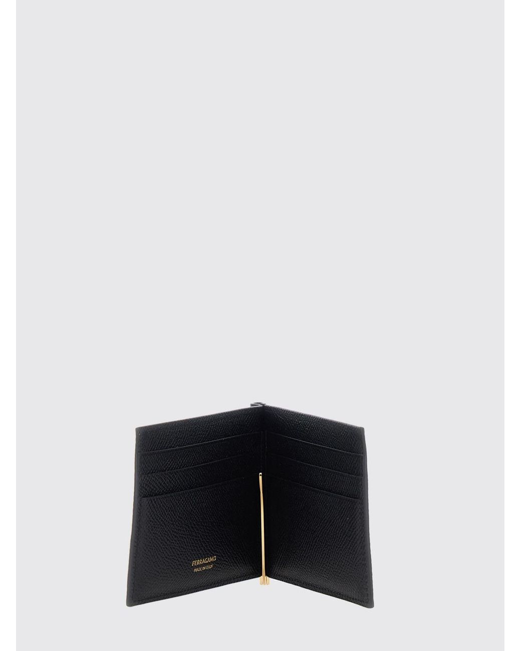 Ferragamo White Bifold Wallet for men