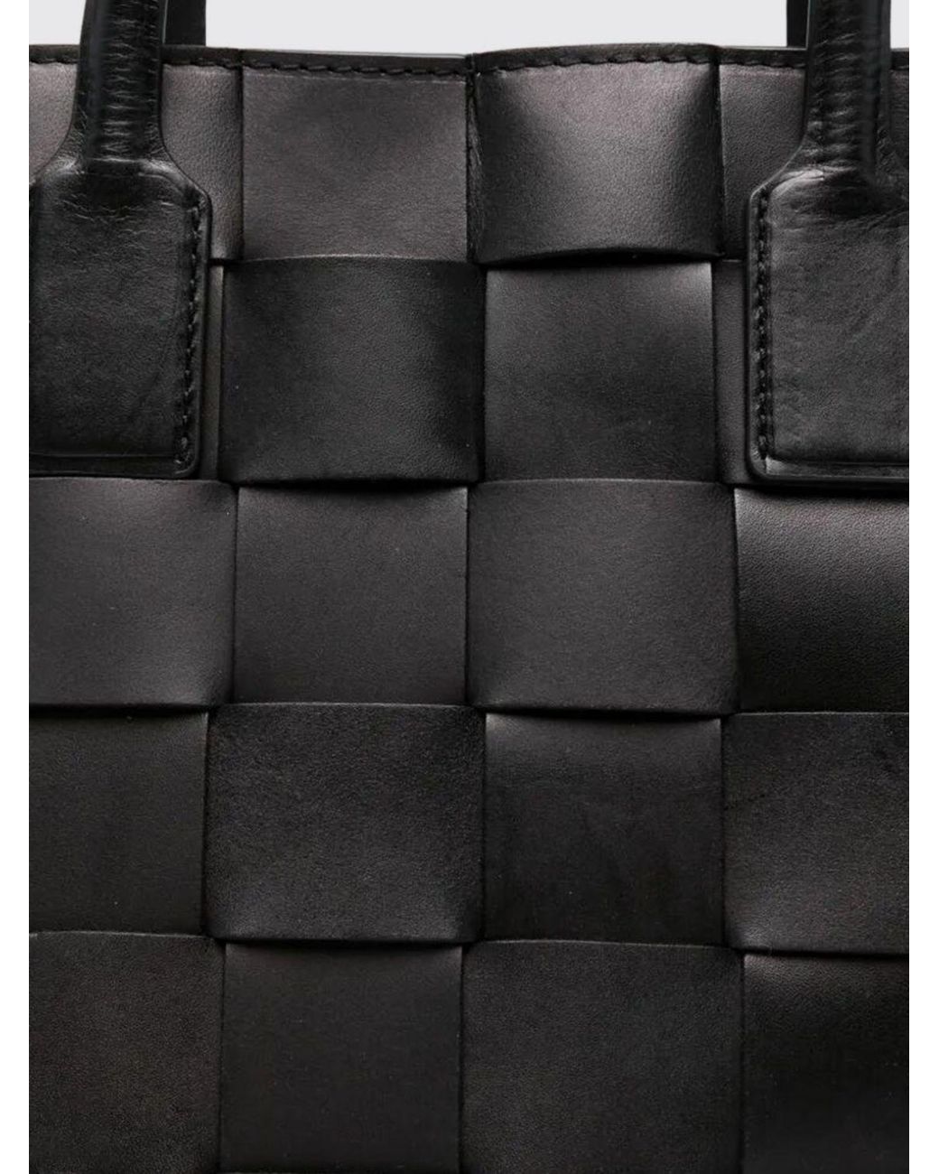Dragon Diffusion Black Braided Leather Pino Bag