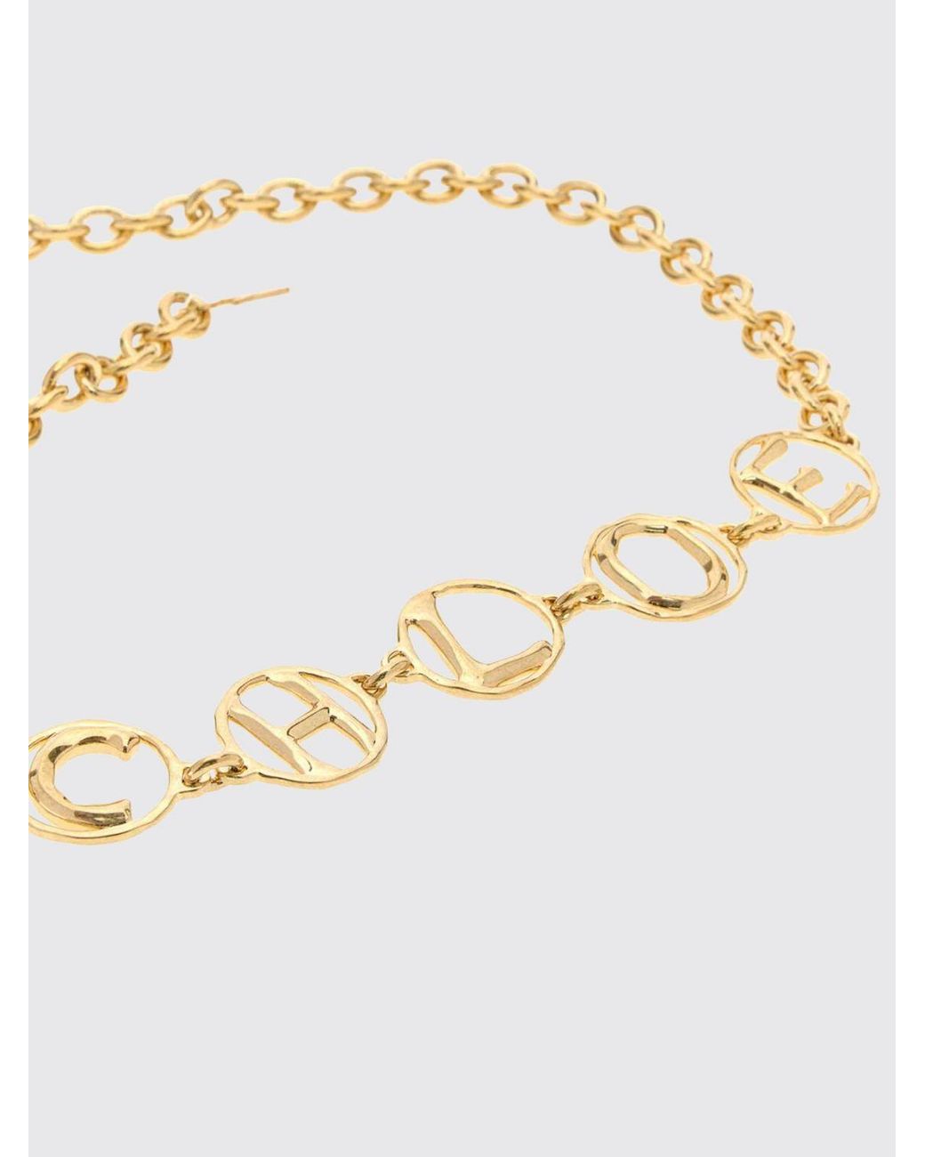 Chloé White Chlo&Eacute Belt