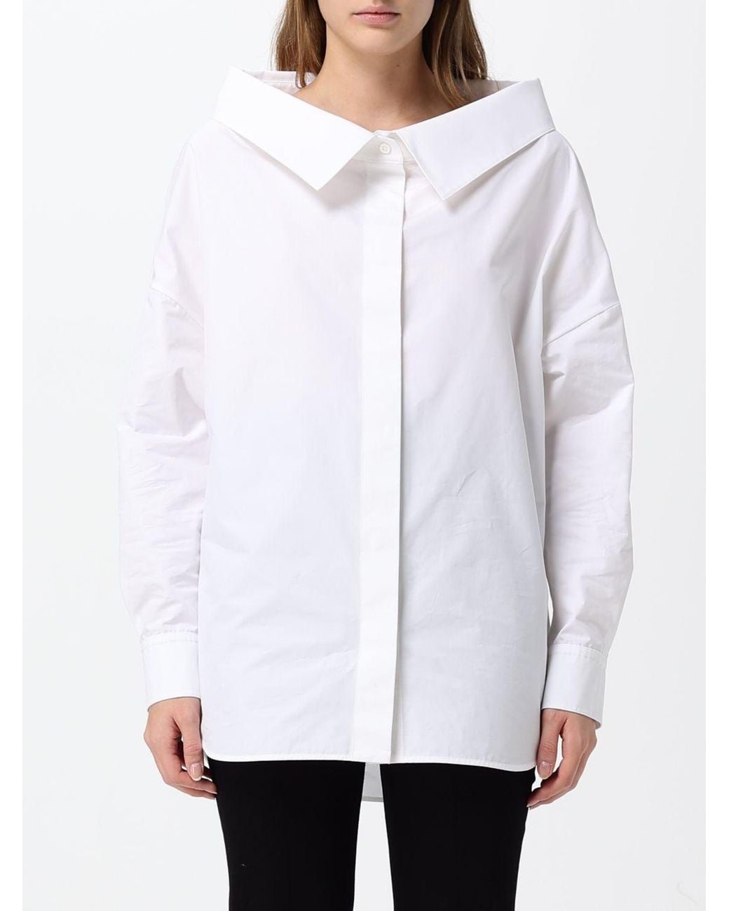 Balenciaga White Relaxed Fit Shirt