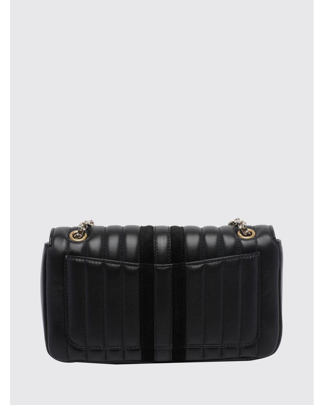 Borsa A Spalla Jetset Gg Marmont Media di Gucci in Black