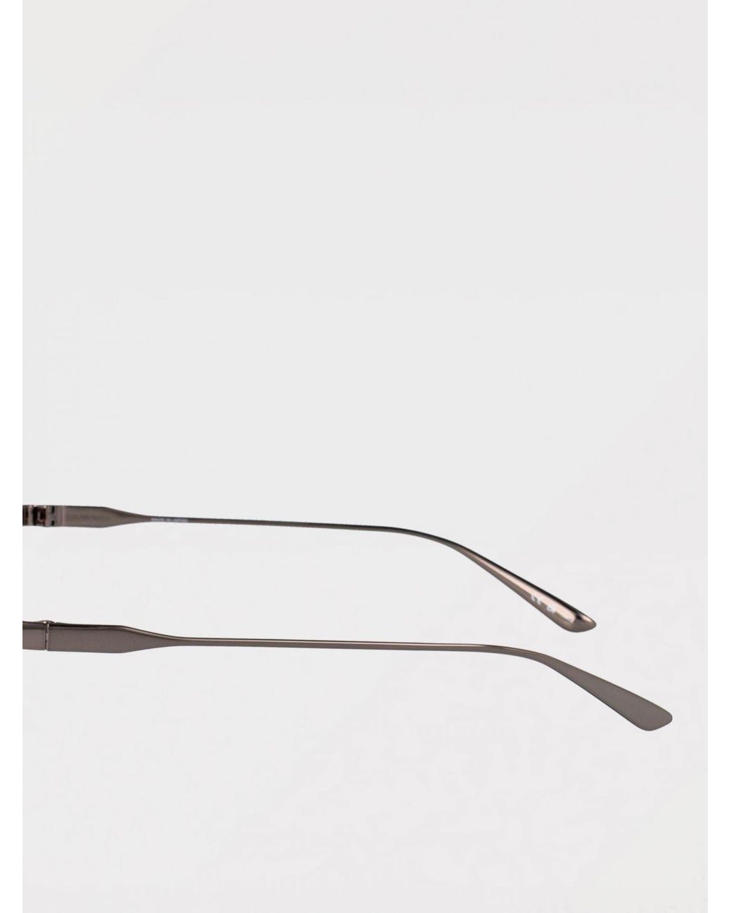 Balenciaga Gray Metal Sunglasses for men