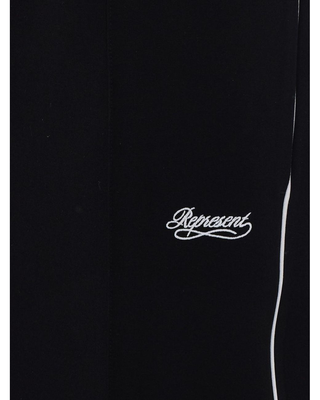 Represent Blue Straight-Leg Technical Stretch Jogging Trousers With Contrast Embroidered Logo for men