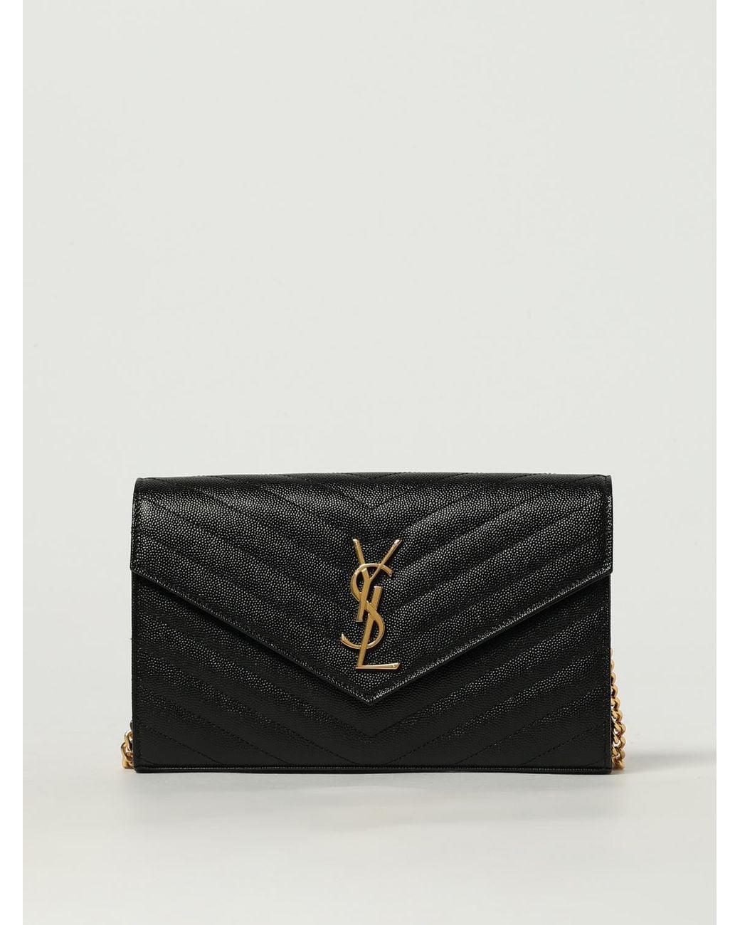 Saint Laurent Black Cassandre Bag