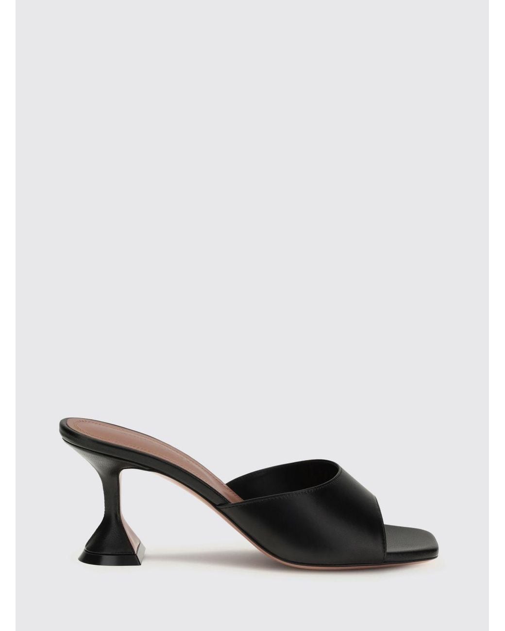 AMINA MUADDI Black Lupita Leather Mules