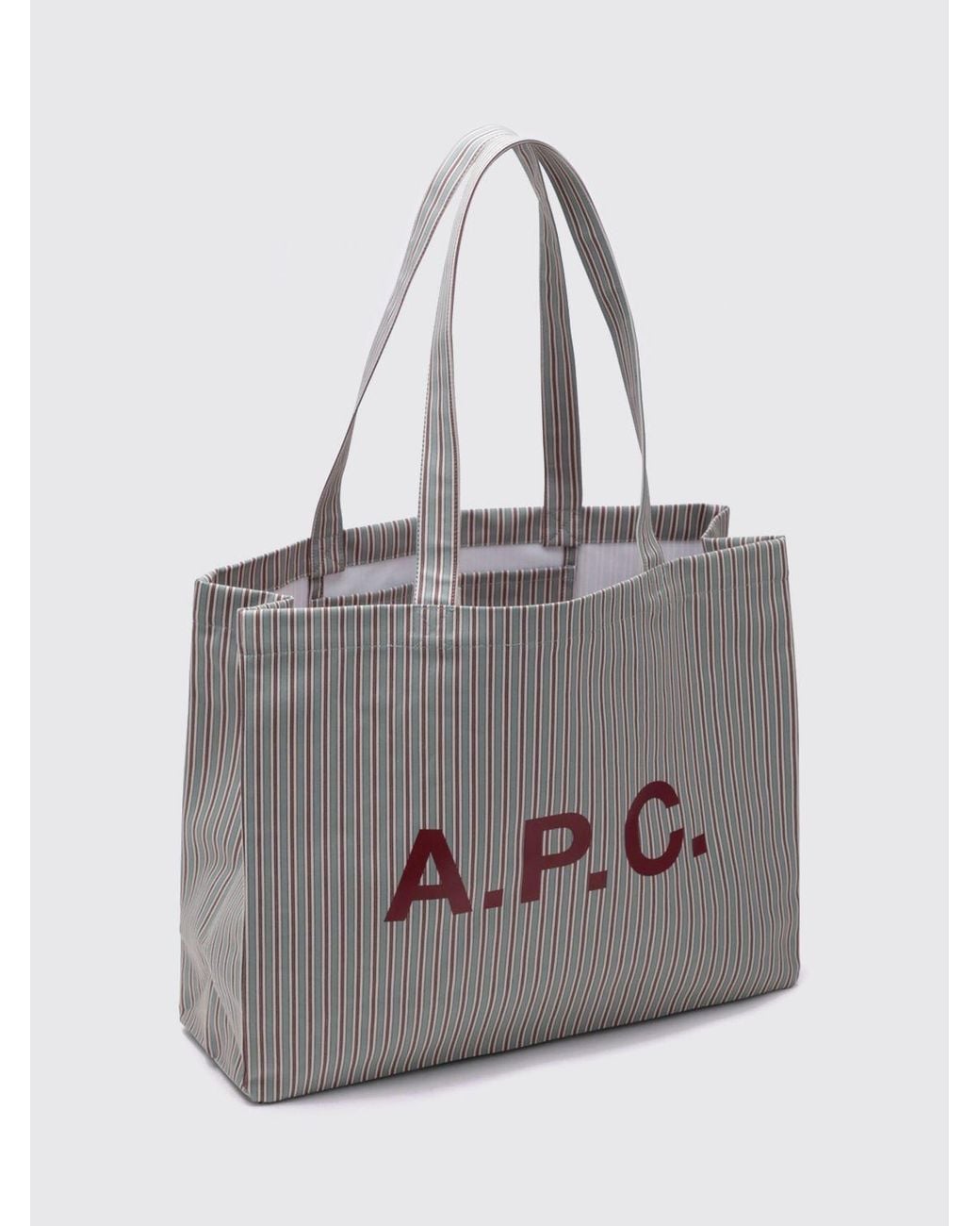 A.P.C. Gray Shoulder Bag