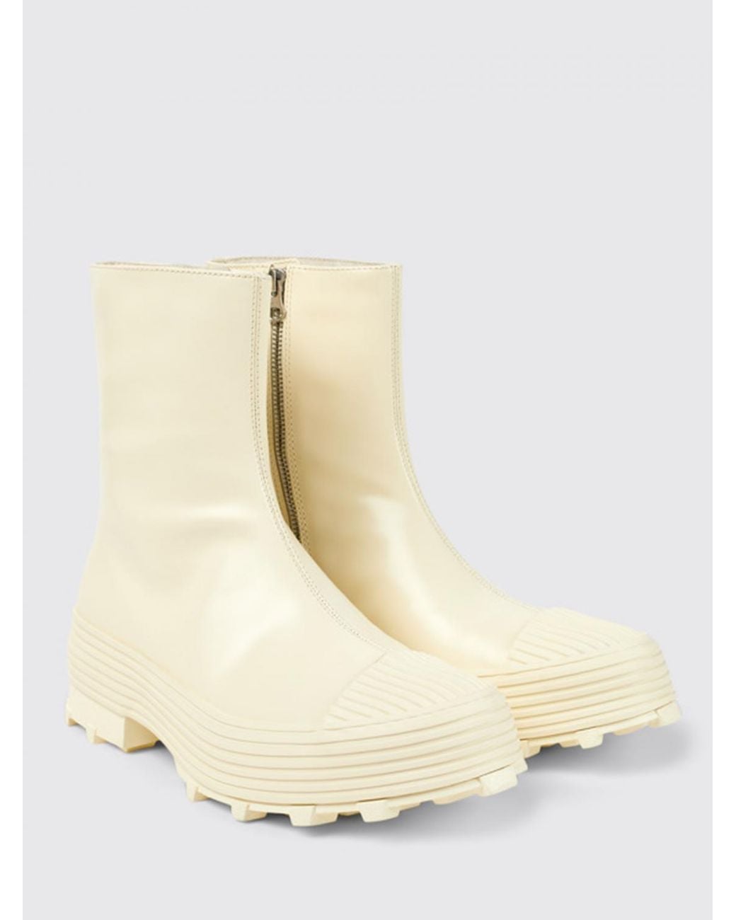 CAMPERLAB Natural Flat Ankle Boots