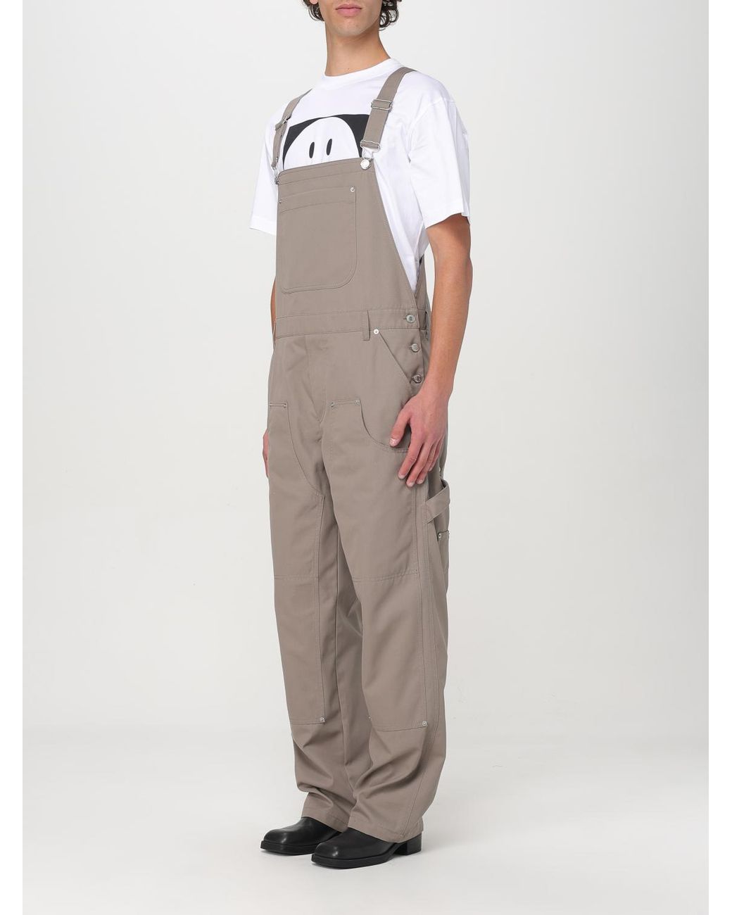 Moschino Couture Natural Trousers for men