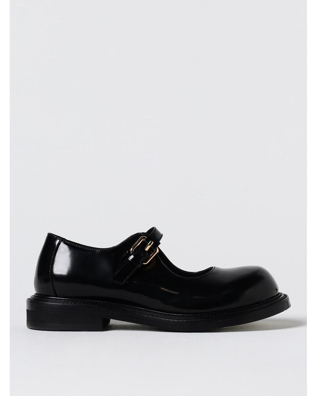 Moschino Couture Black Flat Shoes