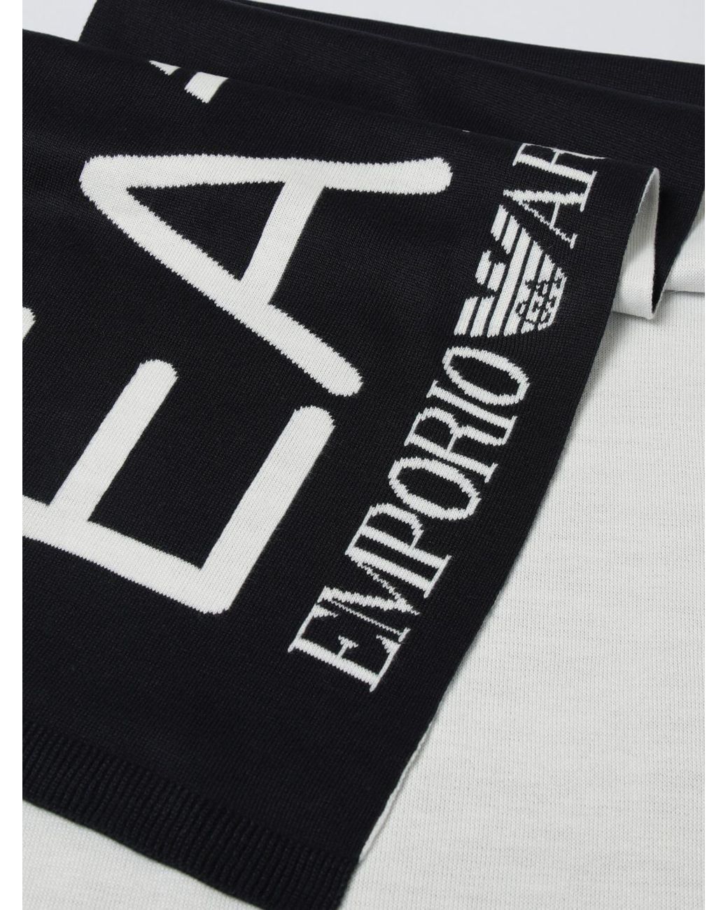 Sciarpa di EA7 in Black da Uomo