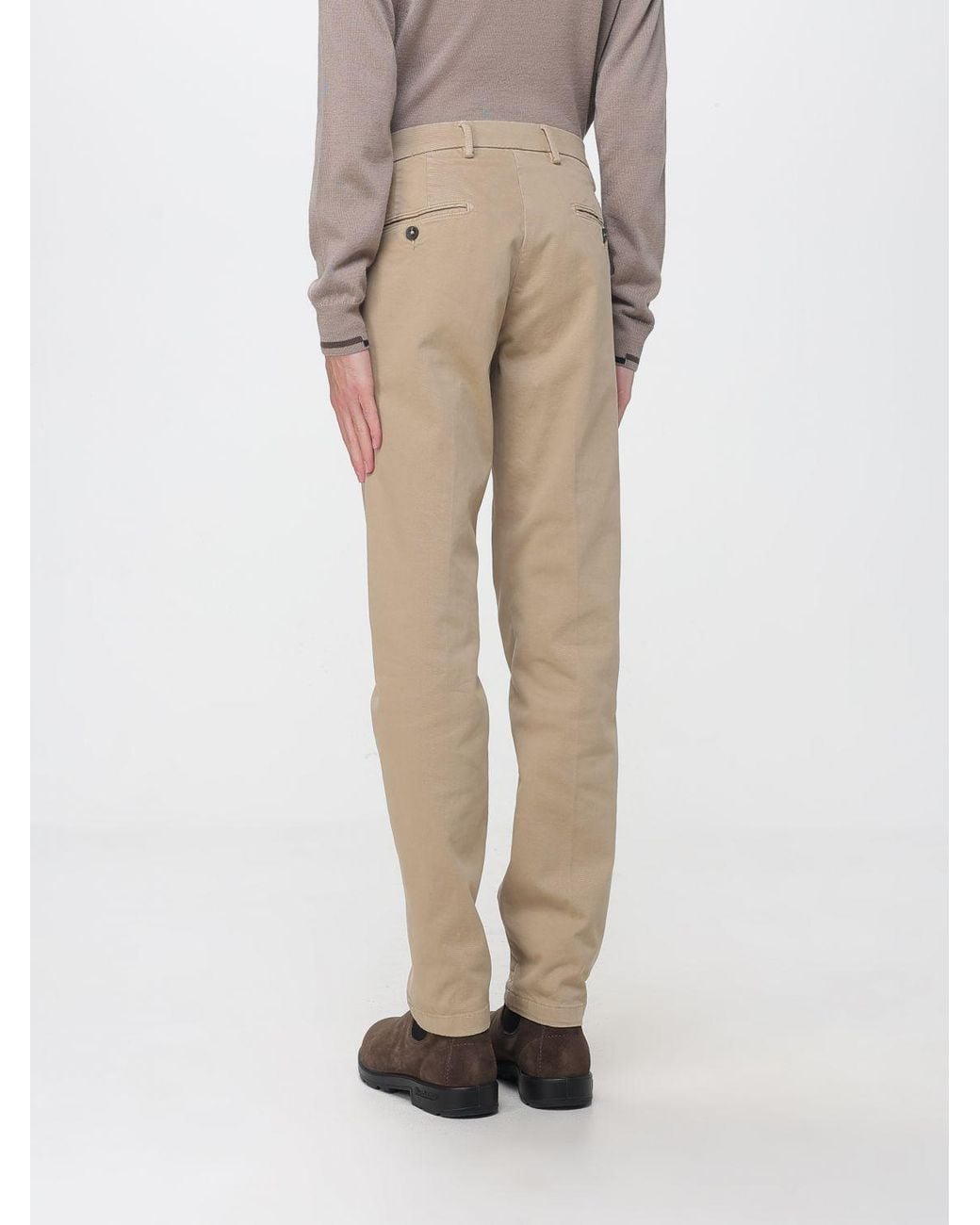 Manuel Ritz Natural Slim Fit Chino Trousers for men