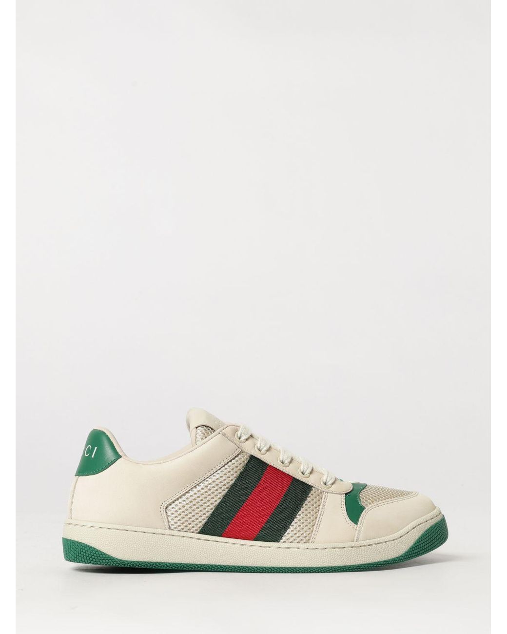 Gucci Natural Screener Sneakers for men