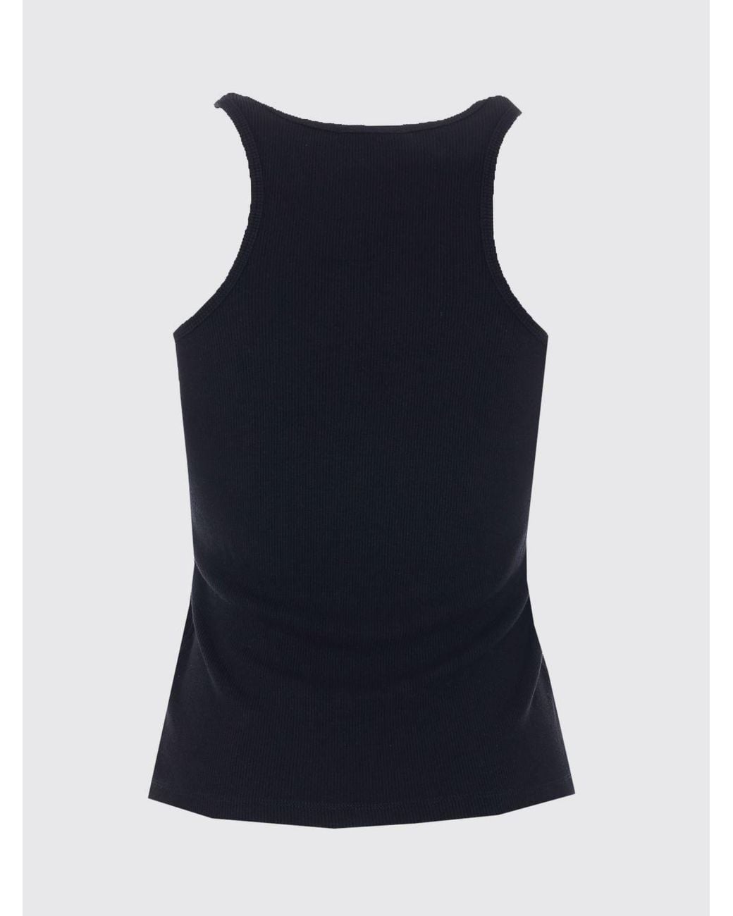 Anine Bing Blue Stretch Viscose Top