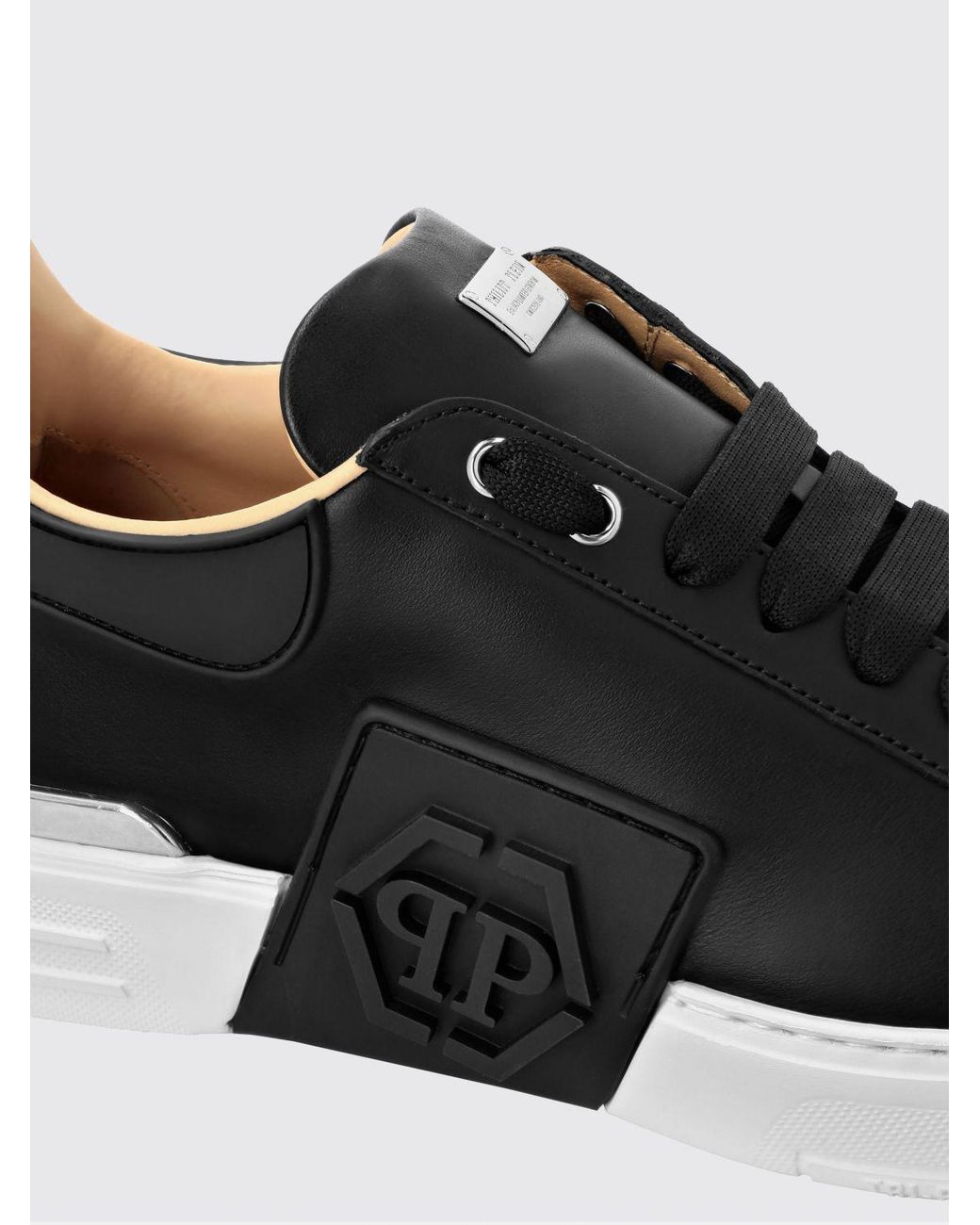 Philipp Plein Black Sneakers for men