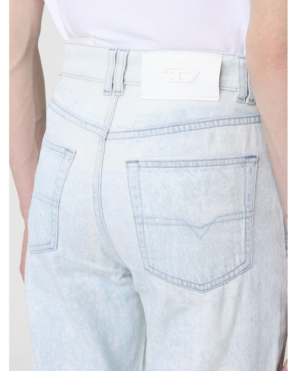 Vaqueros Regular Fit D-Sent De Denim DIESEL de color Blue