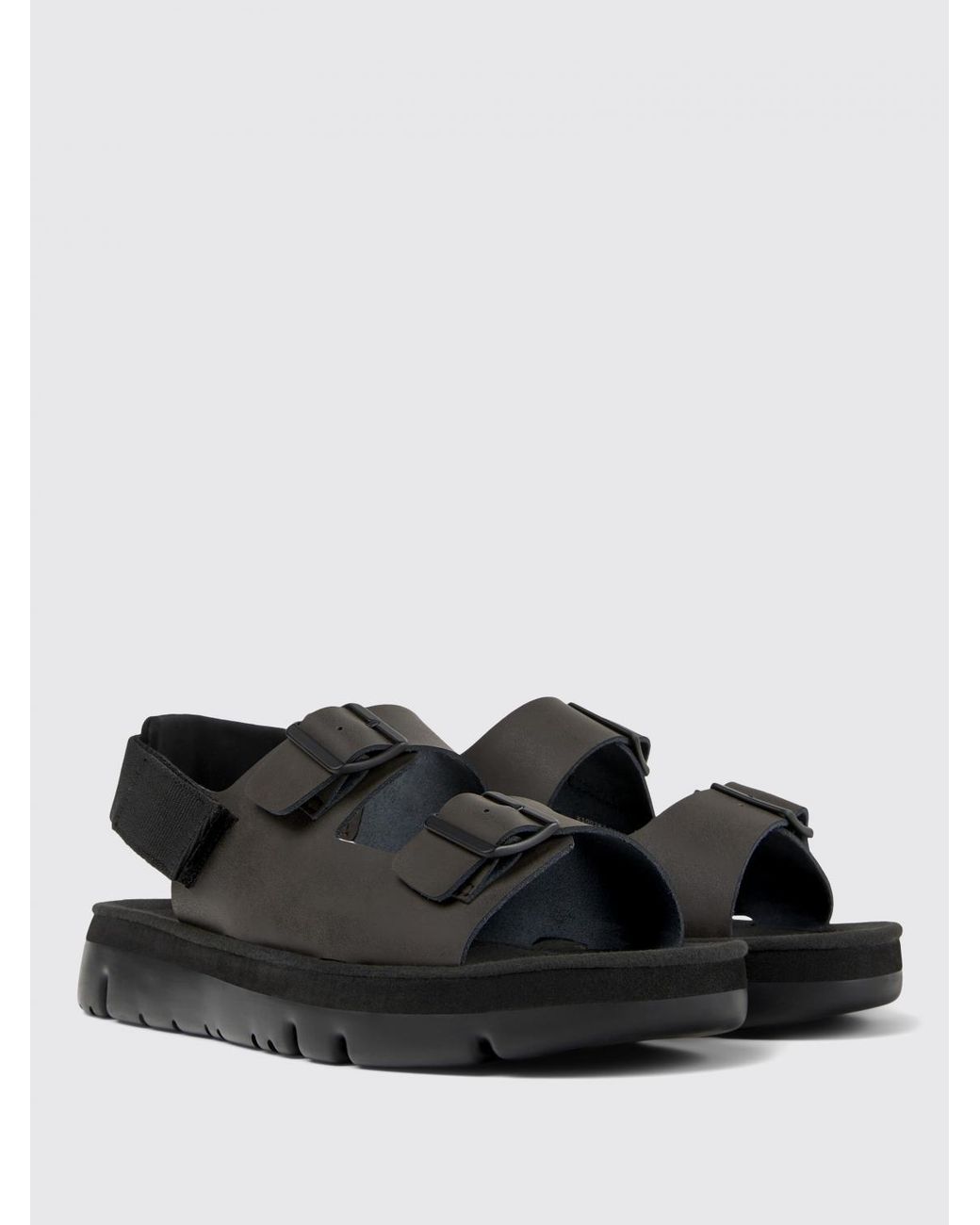 Camper Black Oruga Sandal for men
