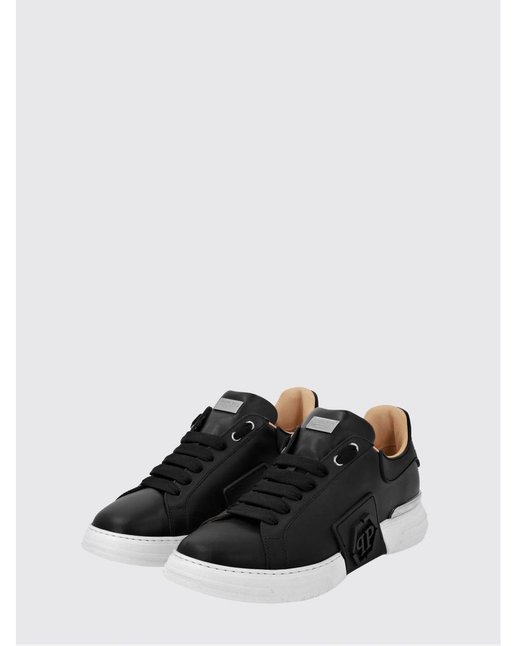 Philipp Plein Black Sneakers for men
