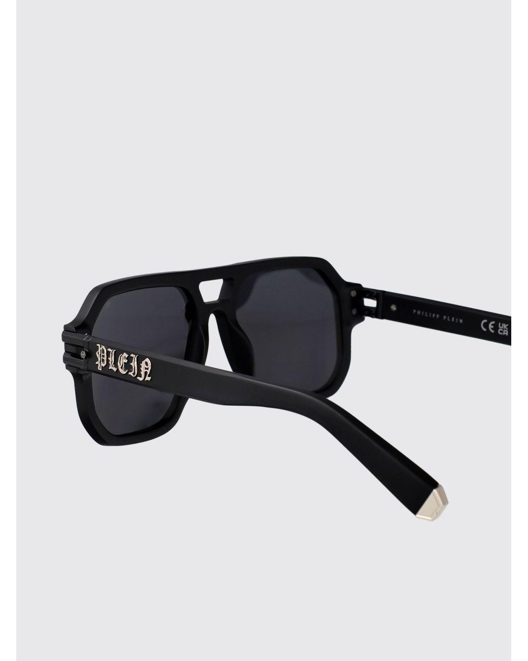 Philipp Plein Black Sunglasses for men