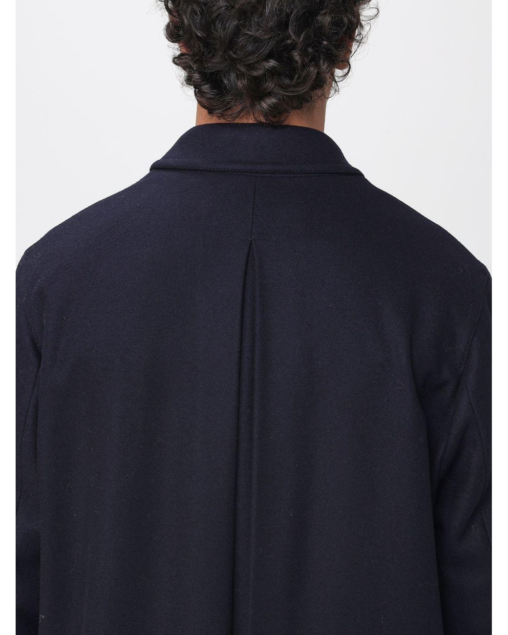 Boglioli Blue Coat for men