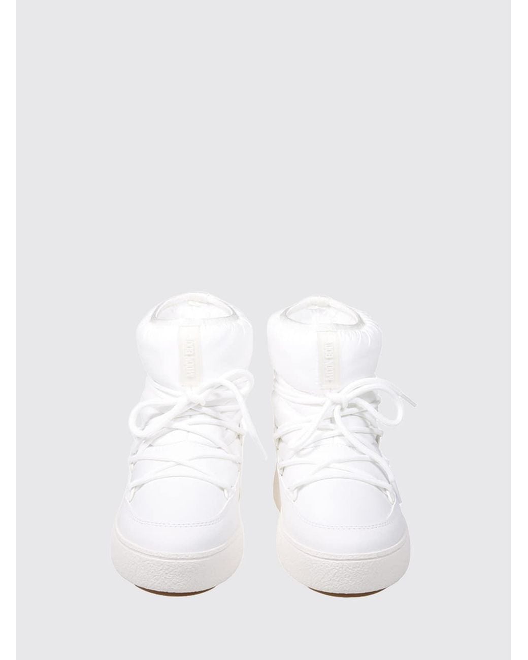 Moon Boot White Flat Ankle Boot