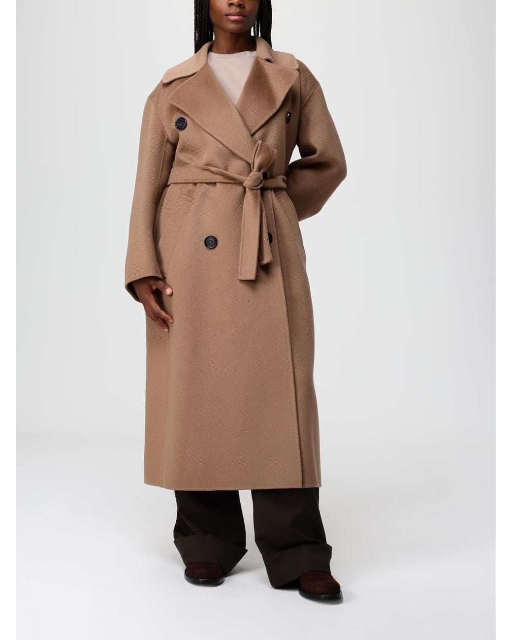 Cappotto Dalila di Max Mara in Brown
