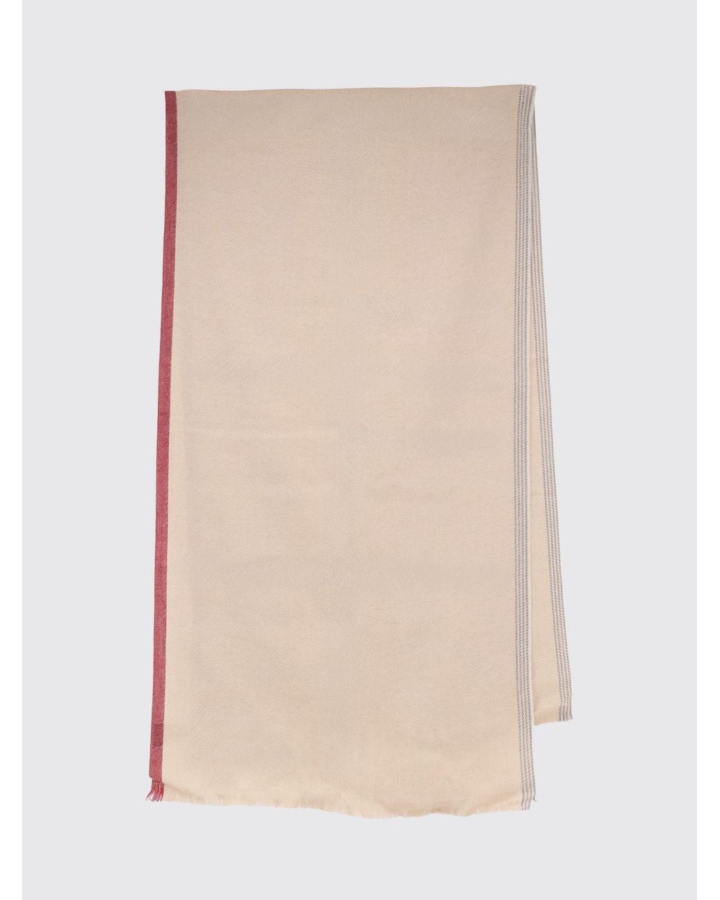 Brunello Cucinelli Natural Scarf for men