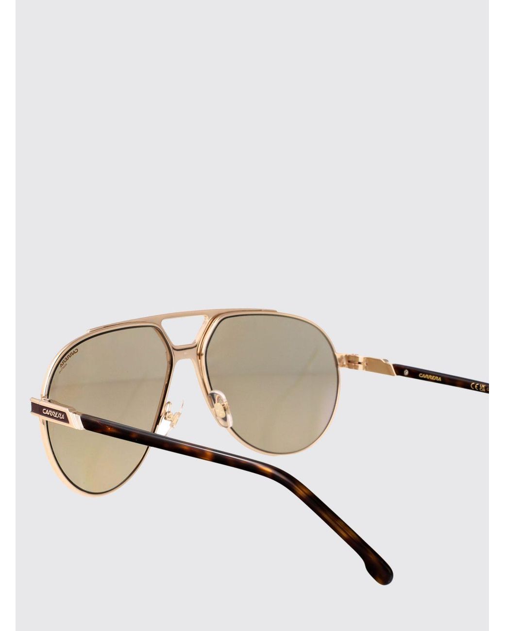 Victoria Beckham Natural Rectangular Acetate Sunglasses With Tortoiseshell Pattern
