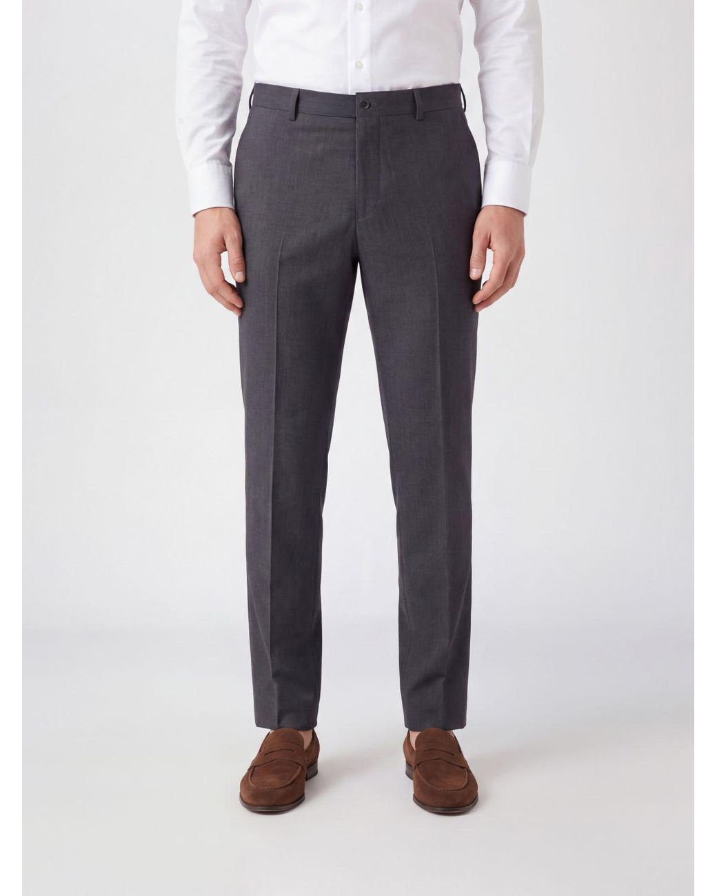 A.P.C. Blue Slim Fit Chino Trousers for men