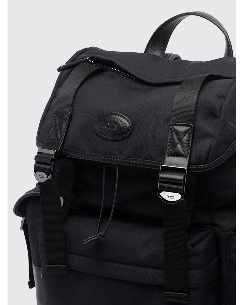 Tod's Black Utility Backpack for men