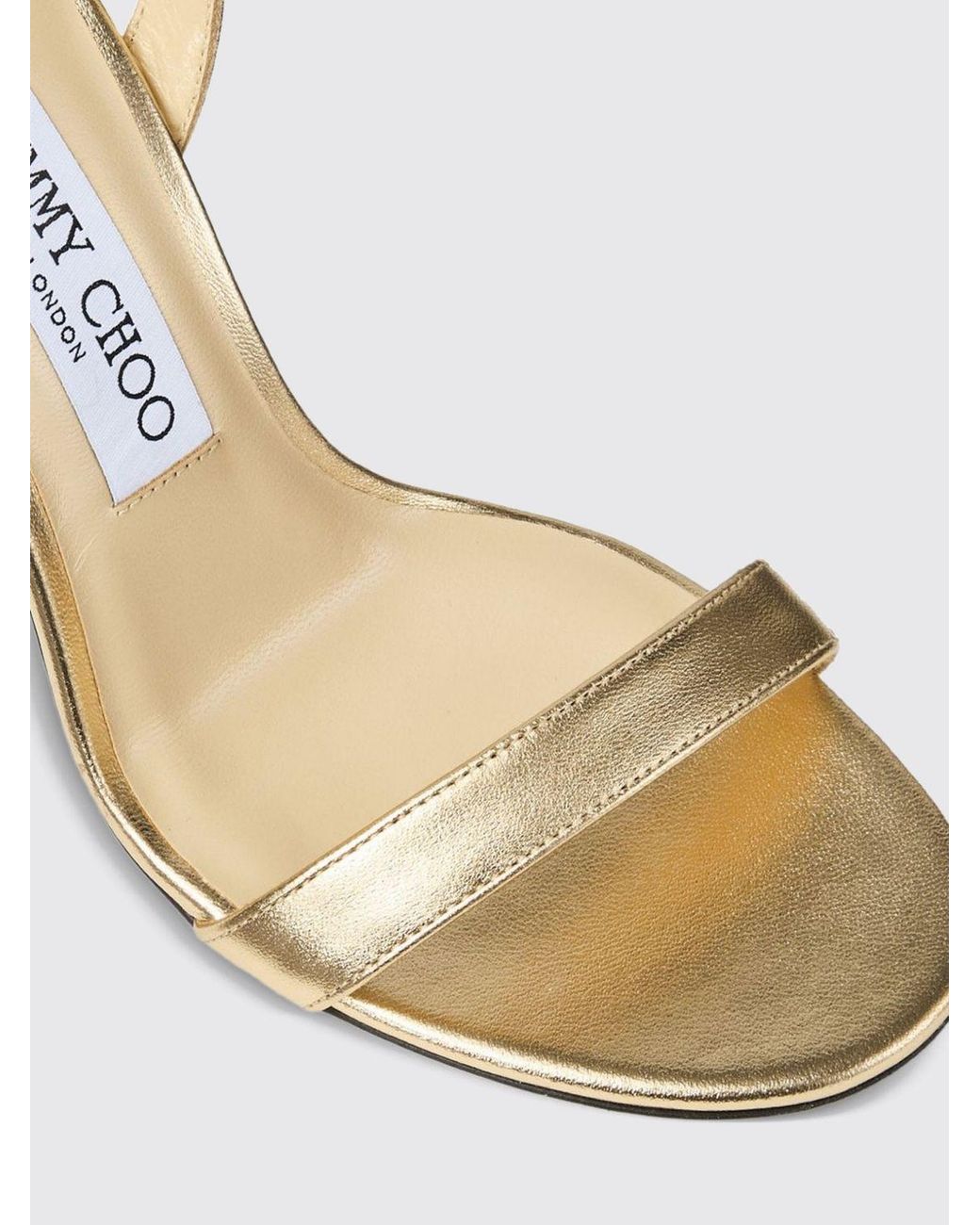 Jimmy Choo White Heeled Sandal