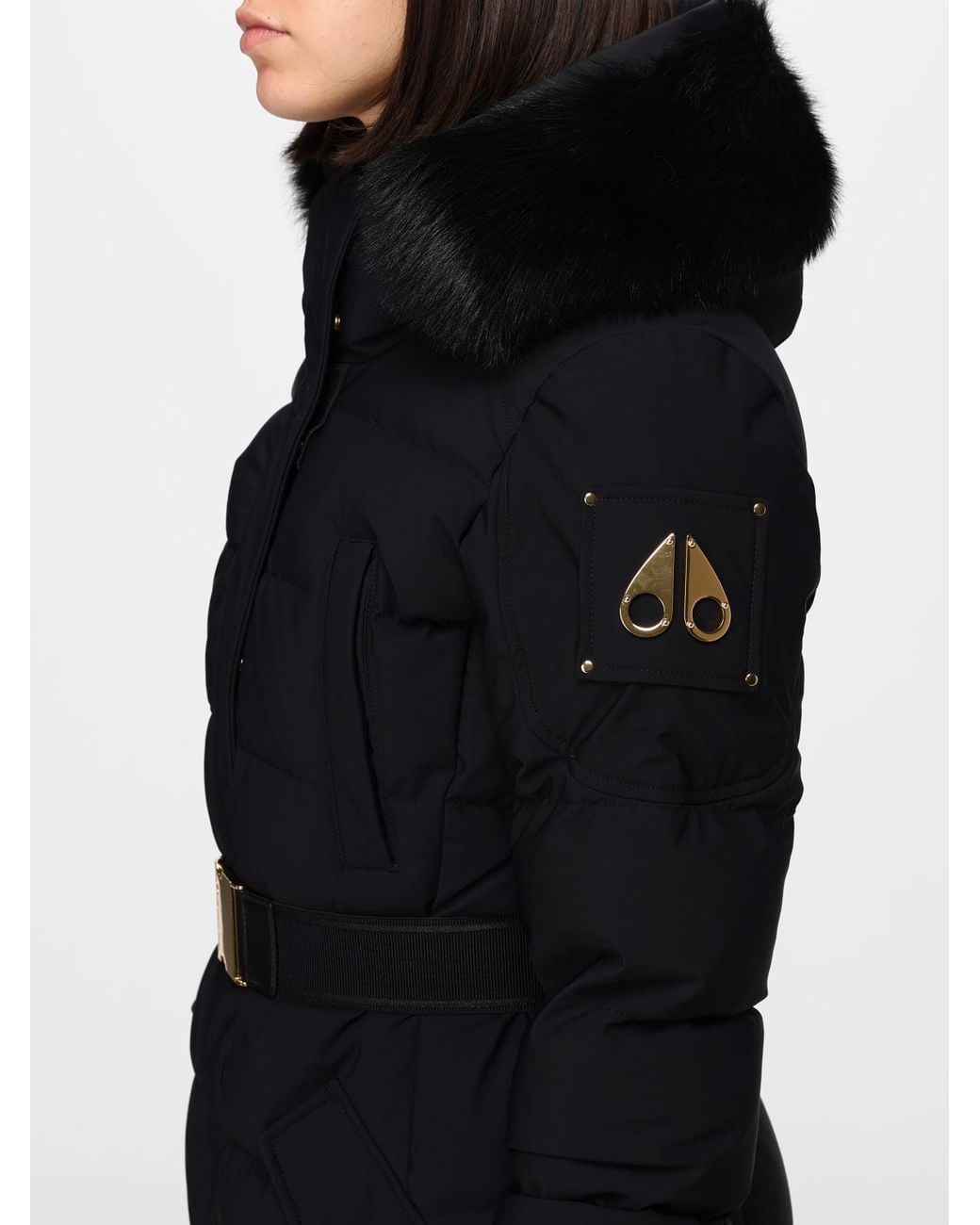 Moose Knuckles Black Coat
