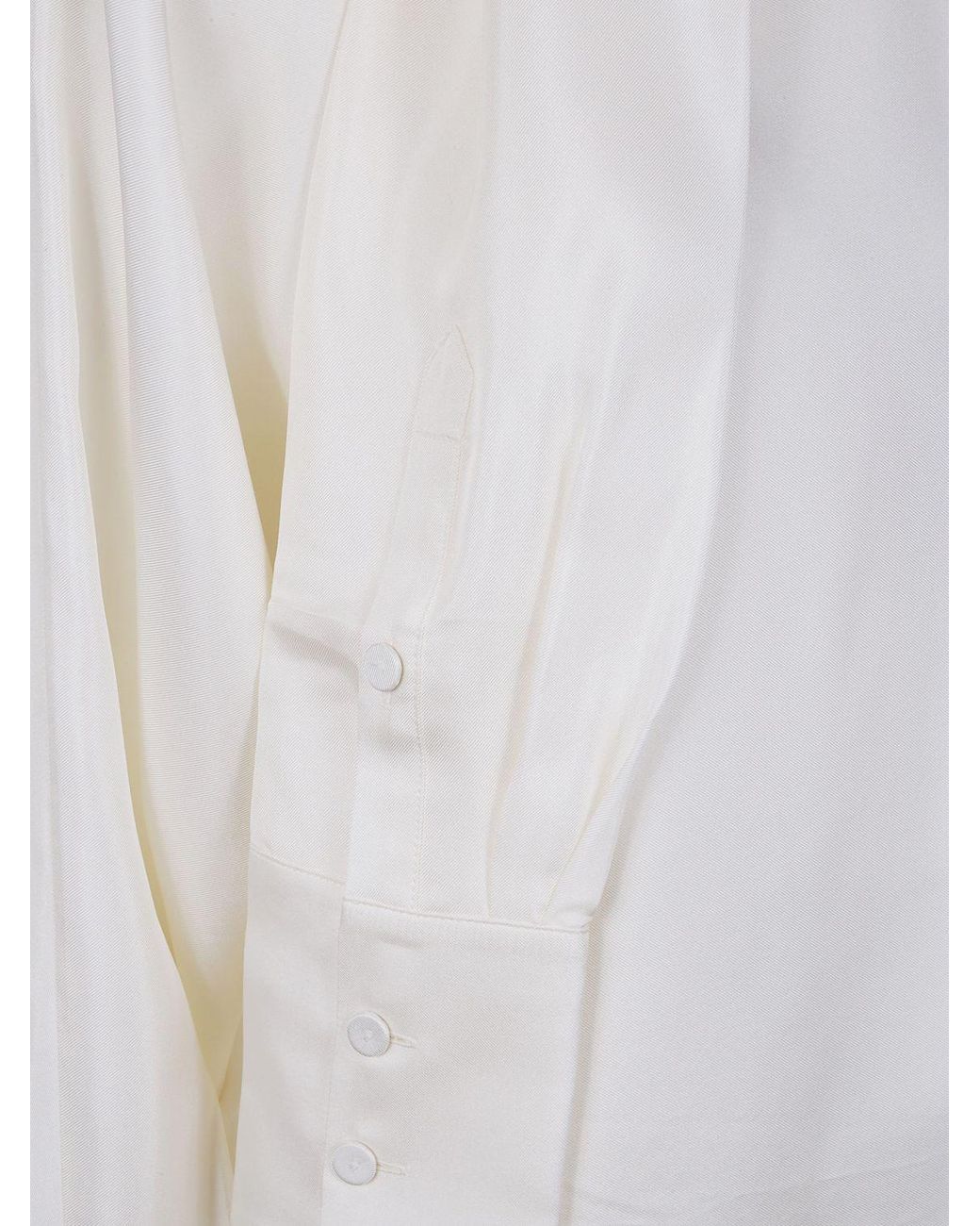 Blusa Elegante di Rohe in White