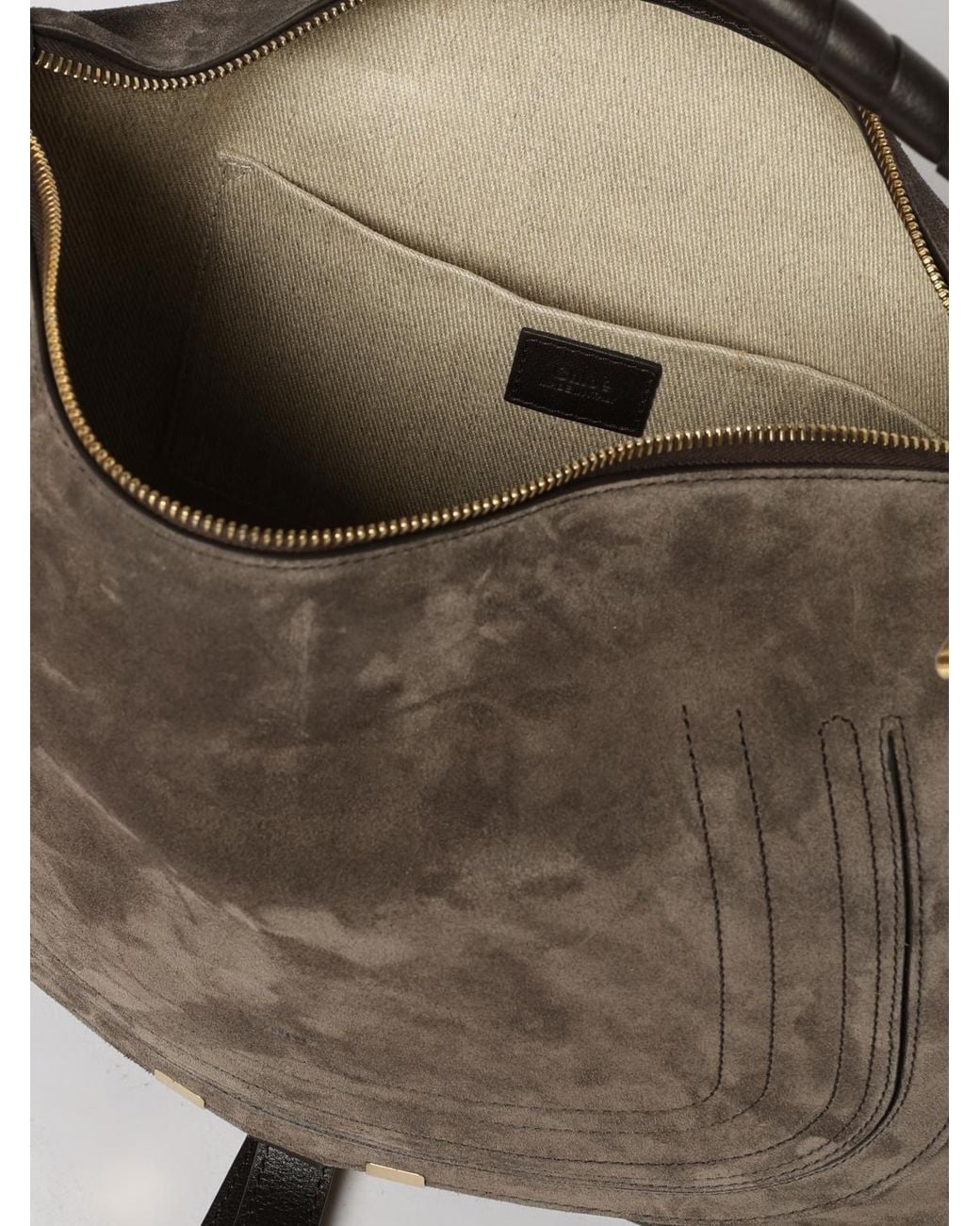 Chloé Brown ChloÉ Marcie Suede Bag