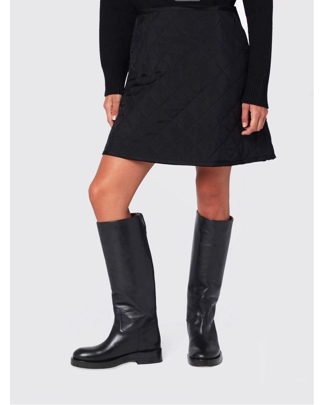 Jil Sander Black Skirt